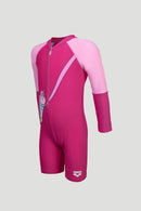 Arena Junior One Piece Long Sleeve UV Half Swimming Suit