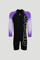 Arena Junior One Piece Long Sleeve UV Half Swimming Suit
