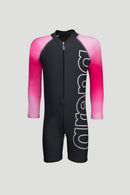 Arena Junior One Piece Long Sleeve UV Half Swimming Suit