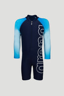 Arena Junior One Piece Long Sleeve UV Half Swimming Suit