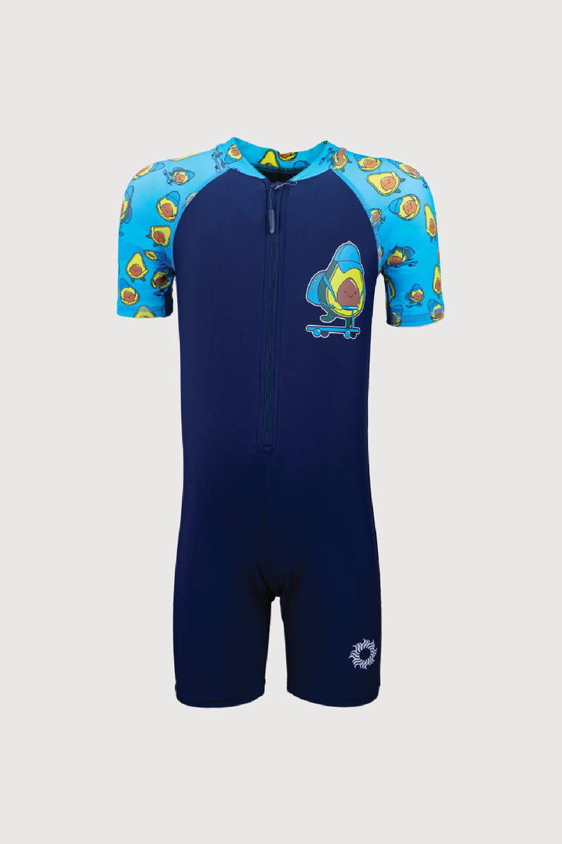 Sun Paradise Junior One Piece UV Avocado Half Suit