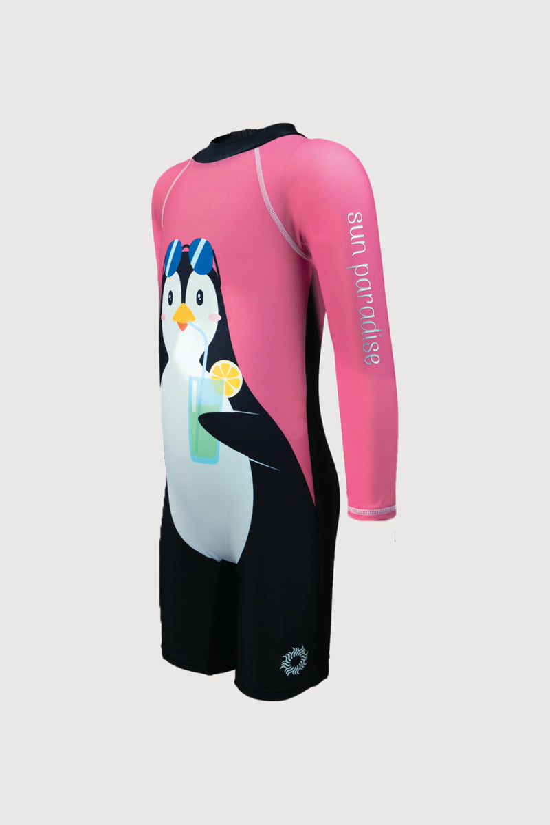 Sun Paradise Junior One Piece UV Penguin Half Suit
