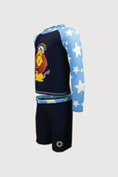 Sun Paradise Junior Two Piece UV Lion Half Suit