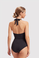 Sunseeker Ladies' Core Solid Fiesta Halter One Piece