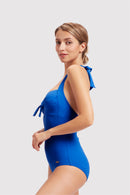 Sunseeker Ladies' Core Solid Fiesta Halter One Piece