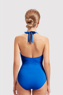 Sunseeker Ladies' Core Solid Fiesta Halter One Piece