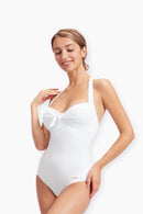 Sunseeker Ladies' Core Solid Fiesta Halter One Piece