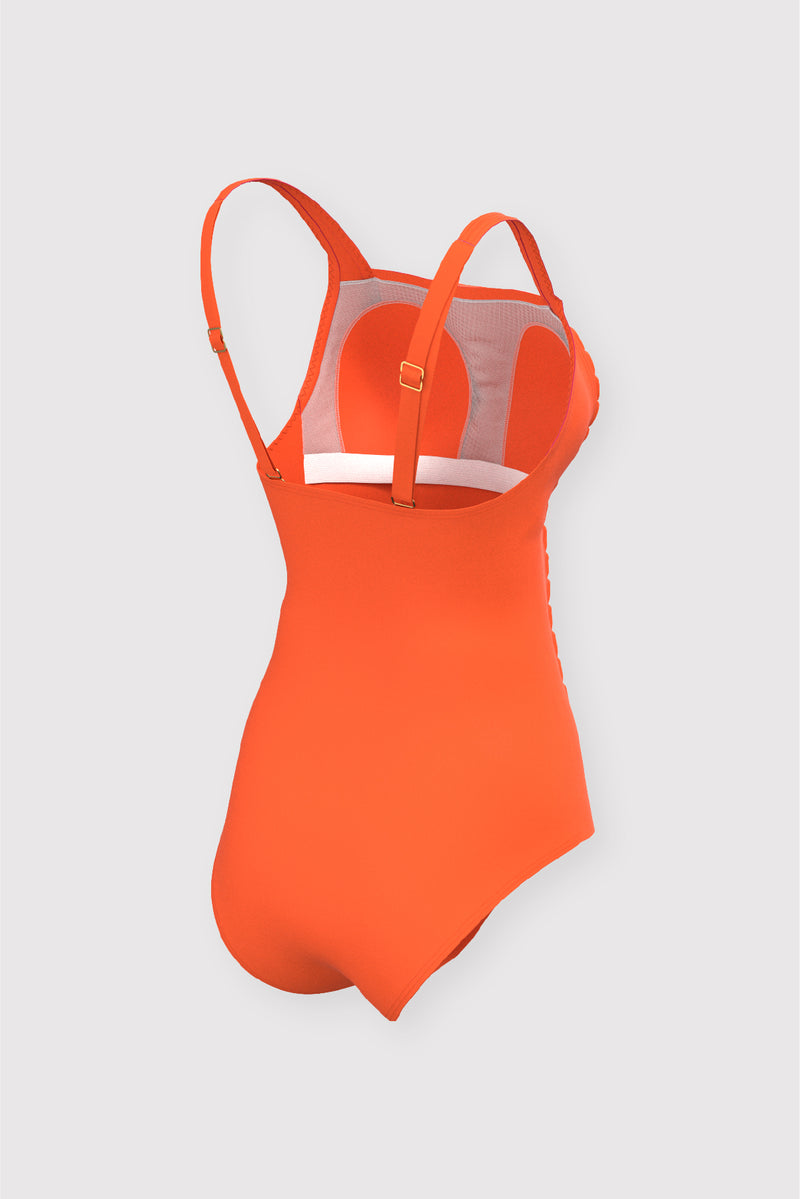 Sunseeker Ladies' Core Solid Plus Cup Square Neck One Piece