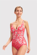 Sunseeker Ladies' Sweet Paisley Plus Cup One Piece