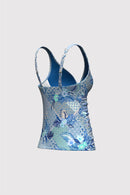 Sunseeker Ladies' Bohemian Beauty Plus Cup Tankini Top