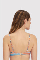 Sunseeker Ladies' Baydere Stripe Cross Front Bikini Top