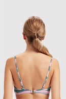 Sunseeker Ladies' Baydere Stripe Cross Front Bikini Top