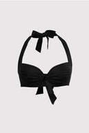 Sunseekers Ladies' Core Solid Halter Bikini Top