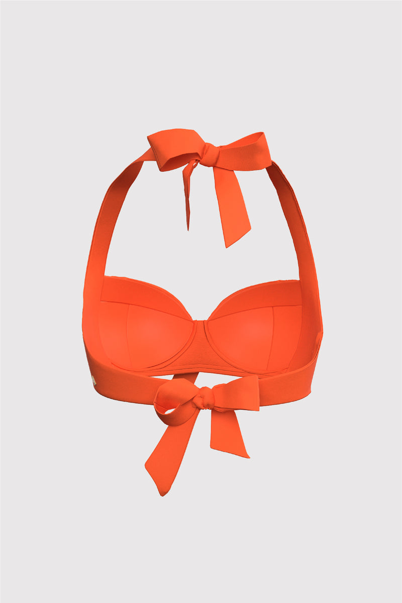 Sunseekers Ladies' Core Solid Halter Bikini Top