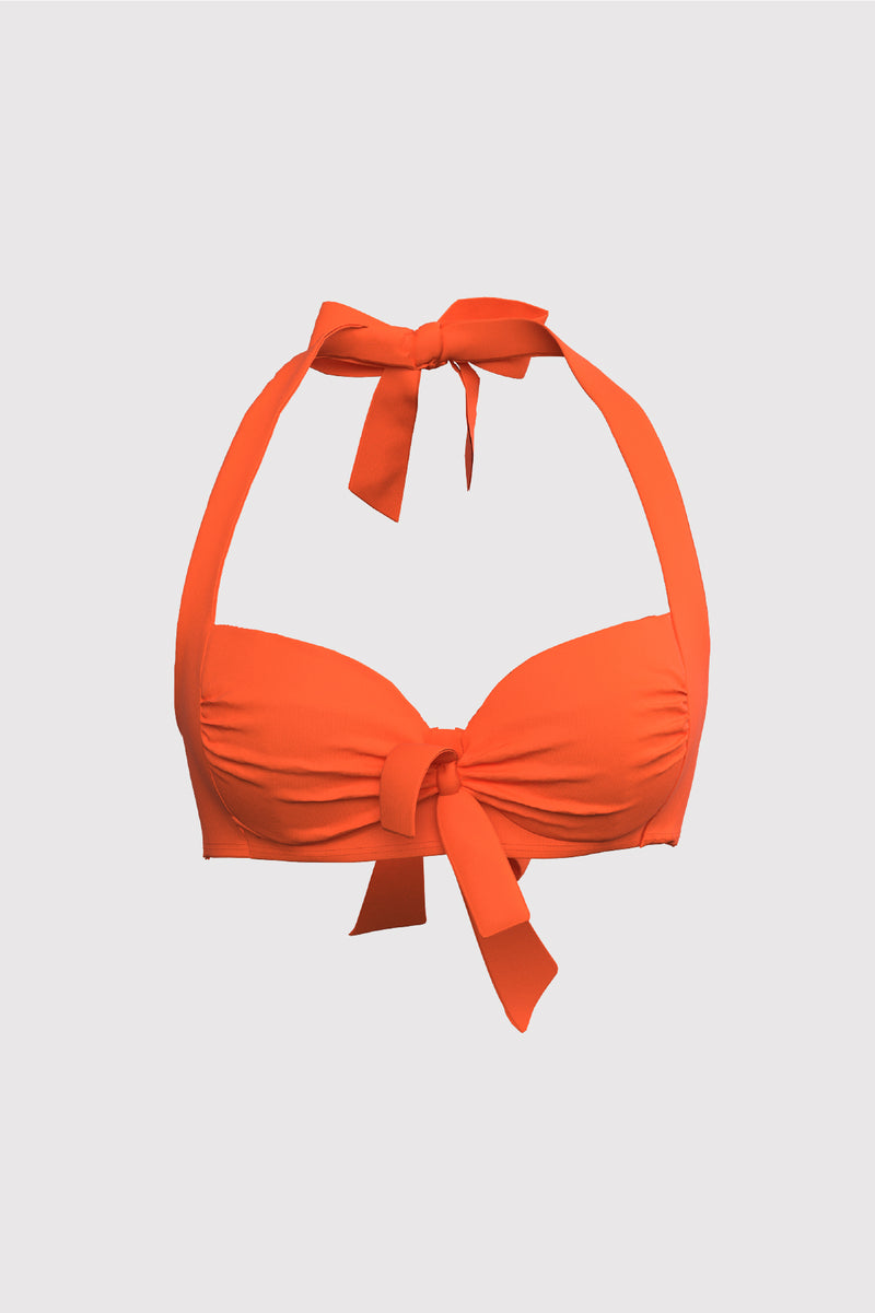 Sunseekers Ladies' Core Solid Halter Bikini Top