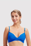 Sunseeker Ladies' Core Solid Cross Front Bikini Top