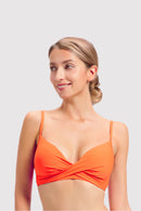 Sunseeker Ladies' Core Solid Cross Front Bikini Top