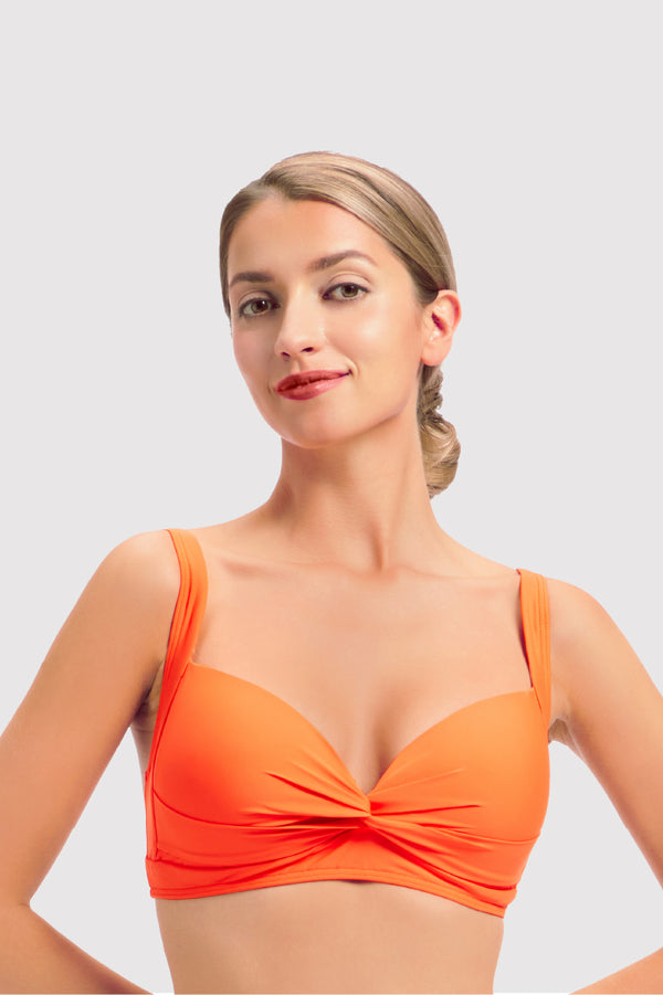 Sunseeker Ladies' Core Solid Plus Cup Bikini Top