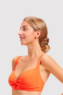 Sunseeker Ladies' Core Solid Plus Cup Bikini Top