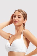 Sunseeker Ladies' Core Solid Plus Cup Bikini Top