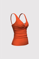 Sunseeker Ladies' Core Solid Plus Cup Tankini Top
