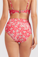 Sunseeker Ladies' Sweet Paisley High Waisted Full Classic Pant