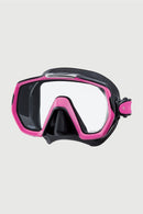 Tusa Freedom Elite Diving Mask with Black Silicone