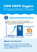 View Swipe Optical Goggles for Adults